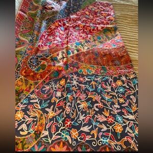 Kalamkar winter shawl